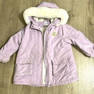 Like new condition 100% Down parka for 6-8 years old unisex